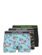 Jacwatermelon Trunks 3 Pack Sn Boksershorts Black Jack & J S