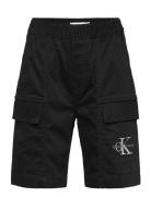 Essential Woven Shorts Bottoms Shorts Black Calvin Klein