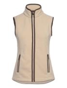 Barbour Country Colton Fleece Gilet Vests Padded Vests Beige Barbour