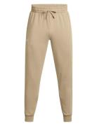 Ua Rival Fleece Joggers Sport Sweatpants Beige Under Armour