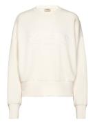 Mmcelli O-Ls Sweatshirt Tops Sweat-shirts & Hoodies Sweat-shirts Cream...