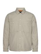 Locky_2_M Tops Overshirts Cream BOSS