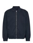 Zip Through Overshirt Tynn Jakke Navy Lindbergh