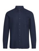 Oxford Shirt Tops Shirts Casual Navy Fred Perry