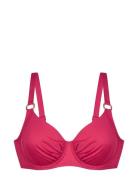 Mali Bikini Top Swimwear Bikinis Bikini Tops Wired Bikinitops Pink Dor...