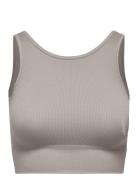 Onpjaia Life Un Sl Seam Short Top Noos Sport Crop Tops Sleeveless Crop...