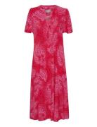 Cupolly Long Dress Knelang Kjole Red Culture