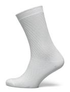 Greta Socks Lingerie Socks Regular Socks White Mp Denmark