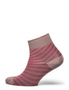 Elisa Glitter Short Socks Lingerie Socks Footies-ankle Socks Pink Mp D...