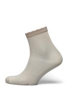 Ginny Short Socks Lingerie Socks Regular Socks Cream Mp Denmark