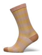 Randi Socks Lingerie Socks Regular Socks Beige Mp Denmark