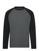 Trent Light Long Sleeve Tee Tops T-shirts Long-sleeved Grey Lexington ...