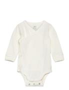 Body Wrap Basic Bodies Long-sleeved White Lindex