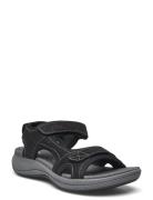 Mira Bay D Flate Sandaler Black Clarks