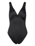 Canberra Swimsuit Badedrakt Badetøy Black Dorina