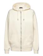 Studios Zip Hoodie Tops Sweat-shirts & Hoodies Hoodies Cream Superdry