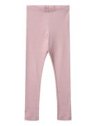 Rib Leggings Maddy Bottoms Leggings Pink Wheat