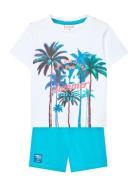 Set Knit Sets Sets With Short-sleeved T-shirt White Boboli