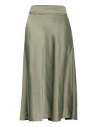 Zilkyiw Skirt Knelangt Skjørt Green InWear