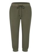 Naya Capri Bottoms Sweatpants Green Kaffe