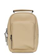 Book Daypack Mini W3 Ryggsekk Veske Beige Rains