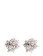 Steph Festive Ear White Accessories Jewellery Earrings Studs White Pip...