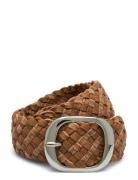 Mix Braided Rochel Belt Belte Brown Becksöndergaard