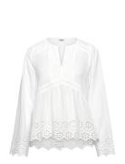 Belizia-M Tops Blouses Long-sleeved White MbyM