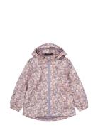 Summer Jacket Aop Tynn Jakke Skalljakke Pink Mikk-line