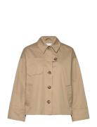 Kaisa Jacket Trench Coat Kåpe Beige Noella