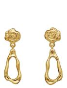 Lydia Earrings Øredobber Smykker Gold Maanesten