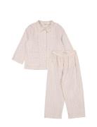 Pajama Set Pyjamas Sett Cream MarMar Copenhagen