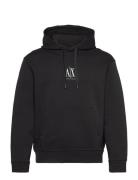 Sweatshirt Tops Sweat-shirts & Hoodies Hoodies Black Armani Exchange