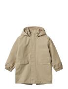 Parka Alke Jakke Kåpe Beige Wheat