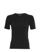 Mschbetrina O Ss Tee Tops T-shirts & Tops Short-sleeved Black MSCH Cop...