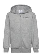 Full Zip Hoodie Sweatshirt Tops Sweat-shirts & Hoodies Hoodies Grey Ch...