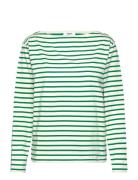 Soft Single Silke Tee Ls Tops T-shirts & Tops Long-sleeved Green Mads ...