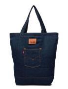 The Levi's® Back Pocket Tote Shopper Veske Navy Levi's®