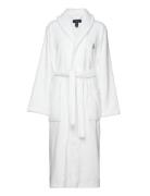 Cotton Terry Robe Morgenkåpe Badekåpe White Polo Ralph Lauren