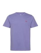 Ss Original Hm Tee Bleached De Tops T-shirts Short-sleeved Purple Levi...