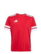 Squa25 Jsy Y Sport T-shirts Short-sleeved Red Adidas Performance