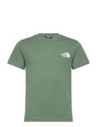 B Box Nse S/S Tee Sport T-shirts Short-sleeved Green The North Face