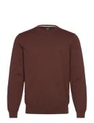 Pacas-L Tops Knitwear Round Necks Brown BOSS