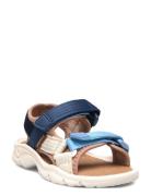 Bisgaard Nico Shoes Summer Shoes Sandals Blue Bisgaard