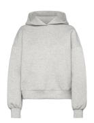 Over D Scuba Hoodie Tops Sweat-shirts & Hoodies Hoodies Grey Weekday