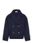 Jacket Trench Cropped Tynn Jakke Skalljakke Navy Lindex