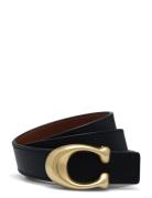 Belt 25Mm Belte Multi/patterned Coach