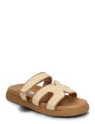 Missile Sandal Flate Sandaler Beige Steve Madden