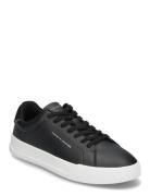 Th Court Lth Detail Ess Lave Sneakers Black Tommy Hilfiger
