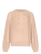 Karessa Knit Tops Knitwear Jumpers Pink Noella